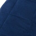 Vidaxl Vektdyne blå 138x200 cm 10 kg stoff