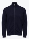 Selected Homme Berg Full Zip Cardigan Blå L