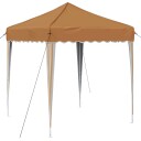 vidaXL Pop up Festtelt 195 x 195 x 245 cm Beige Oxford Stoff