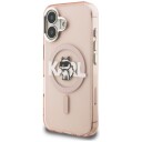 Karl Lagerfeld MagSafe Mobildeksel iPhone 16 Choupette Rosa