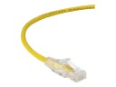 BLACK BOX Slim-Net koblingskabel - 91.4 cm - gul