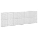 vidaXL Gabion med 3,5 mm Tråd og 5x5 cm Nett 650x10x200 cm