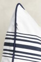 GANT Yacht Stripe Cushion   White   50X50