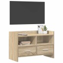  TV skap 71,5 x 33 x 47 cm Sonoma eik Konstruert tre