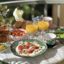 Amalfi Dyp Tallerken 23 cm Grønn