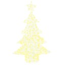  Juletre med 100 LED Varmhvit 120 cm Akryl
