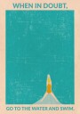 Open Water blonde Plakat / 70x100cm