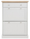 Dareia Skoskap 80 cm   Hvit / Brun