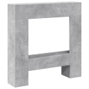  Betonggrå 81x18x82cm Konstruert Tre