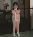 Konges Sløjd Cardigan   Strikk   Ull   Kitty   Sølv Rosa   Konges Sløjd   1½ år (86)   Cardigan Beige
