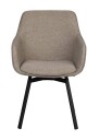 Rowico Home Alison spisestuestol Mørk beige/svart Beige
