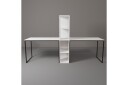 Faisel Skrivebord 60x240 cm   Hvit