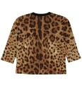 Dolce & Gabbana Genser   Dyr   Rød m. Leopard   Dolce & Gabbana   12 18 md   Genser Brun   80 86