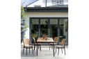 Matstol Beliani Plose set om 4 Beige  