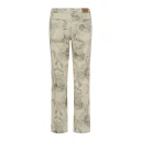 Cream Dame Jeans Beige S L32,