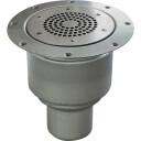 ACO vertikalt avløp Ø75mm for vinyl høydejusterbart 75 mm