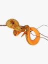 Teddykompaniet Orm Xl Orange   Orange   200 CM