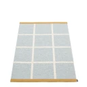 Pappelina Vevd Teppe Criss Pop Blue Fog