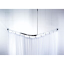 RIDDER STANG T/DUSJFORHENG 90 CM KROM