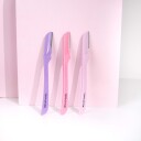 Brushworks Precision Eyebrow Razor 3pcs