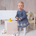 Bluum Strik Strikkekjole Fiskebåt - garnpakke i Bluum Pure Eco Baby Ull