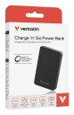 Verbatim Charge "N" Go Essentials Trådløs Powerbank 10000mAh 35W Svart