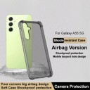 Samsung Galaxy A55 Imak Drop-Proof TPU-deksel Gjennomsiktig Svart
