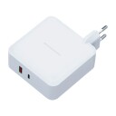 DACOTA PLATINUM 100W HURTIGLADERSETT USB-C/USB-A 2M, HVIT