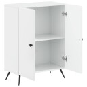 vidaXL Baderom Oppbevaringsskap BREDA Høgglans hvit 59,5 x 31 x 80 cm