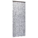 Insektgardin 90x220 cm brun og beige