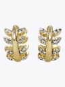 Snö Of Sweden Minna Small Crystal Ring Ear 12mm Gull ONE SIZE