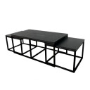 Homefactory Oceanside avlangt settebord 3 bord 176042