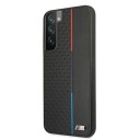 BMW Hardcase M Collection Triangles Etui til Samsung Galaxy S22+ Svart