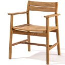 Skargaarden Djurö karmstol teak/teak Skargaarden