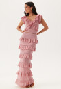 Andrea Norrman X Bubbleroom Knitted Frill Ankle Skirt