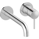 Utvendige deler til innebygd servant. 180 mm tut. Krom chrome