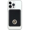 Guess Induction Powerbank 15W Gupbm5al4dmk 5000Mah Svart/Svart Magsafe 4G Strassed Metal Logo