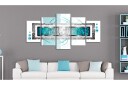 Bilde Turquoise Blizzard 100x50 Artgeist sp. z o. o.