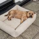 Fantail Hundeseng Snug Mellow Oat Beige Str S: 70 X 55 cm