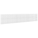 vidaXL Gabion med 5 mm tråd og 10x10 cm mesh 1050x10x200 cm