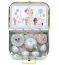 Vilac Musical Tea Set - Paris By Sarah Betz - Multi/patterned - ONE SIZE