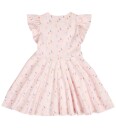 Müsli Kjole   Rib   Piknik Frill Swing   Primrose/Shell Blue/Tof   Müsli   8 år (128)   Kjole   Rosa
