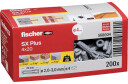 Fischer SX Plus Plugger 4x20mm 200 Stk