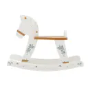 bloom ingville Mini Ruddy gyngehest hvit