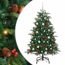  Kunstig juletre grønn 150 cm PVC og Metall og Plast