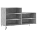 Skoskap betonggrå 102x36x60 cm konstruert tre 8721012114319