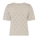 Bruuns Bazaar Dame Strikkevarer Beige L,