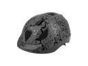 Polisport BD Balloons Barnesykkelhjelm ??? XS (46-53 cm), 230g, 12 luftventiler, insektnett ??? Gr??/Svart