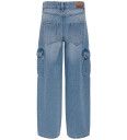 KIDS ONLY Jeans kogHarmony Wide Cargo Carrot Pim Blå