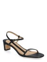 Lauren Ralph Lauren Lainee Mid Heel Nappa Leather Sandal   Black   39